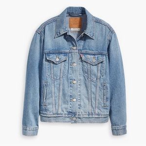 Levi’s ex boyfriend trucker jacket denim